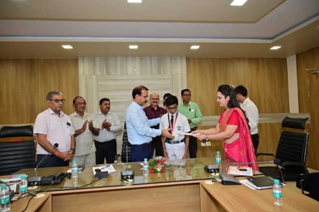 PSY Meritorious honor Singrauli Collectorate